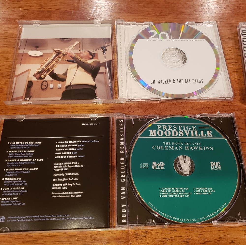 Saxophone Classics 6 CD Bundle Features Jazz, R&B, Mowtown - Picture 5 of 8
